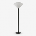 Pleated Fan Floor Lamp by Bling Lighting Studio