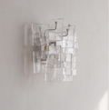 Stacked Murano Glass Wall Sconce by Bling Lighting Studio