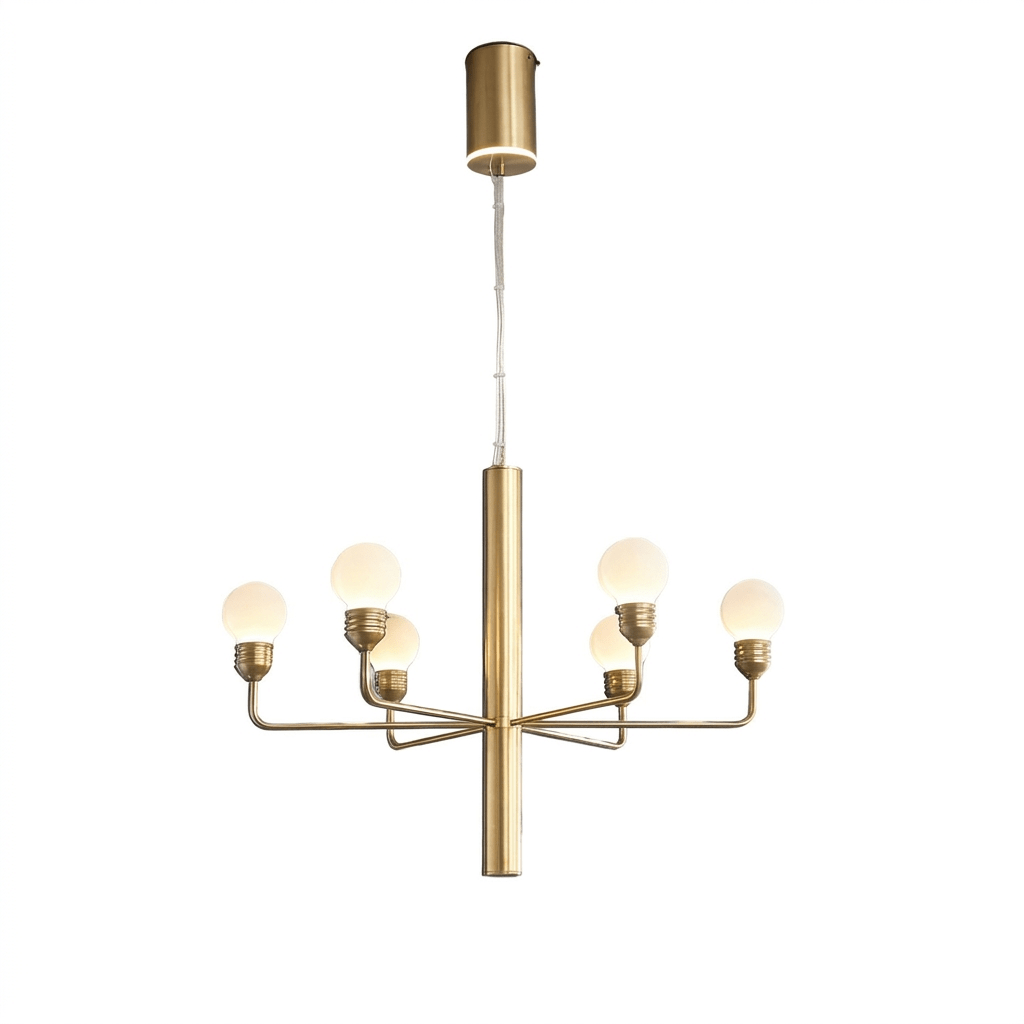 Raggiera Tiered Alabaster Globe Chandelier by Bling Lighting Studio
