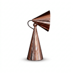 Rechargeable Cone Table Lamp by Bling Lighting Studio