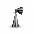 Rechargeable Cone Table Lamp by Bling Lighting Studio