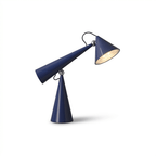 Articulated Cone Table Lamp by Bling Lighting Studio