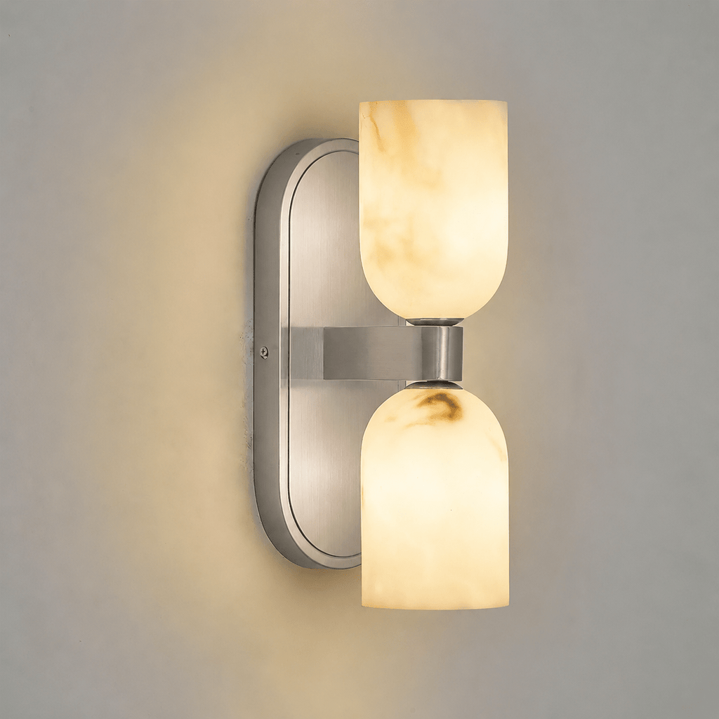 Alabaster Up-Down Wall Sconce by Bling Lighting Studio