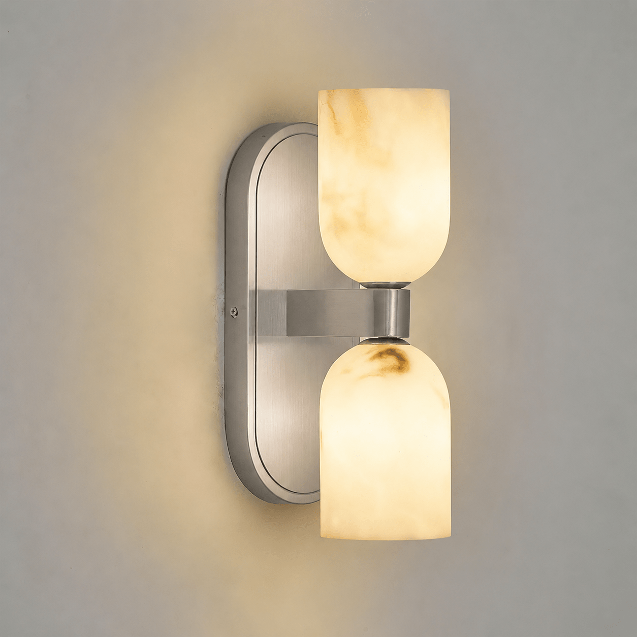 Alabaster Up-Down Wall Sconce by Bling Lighting Studio