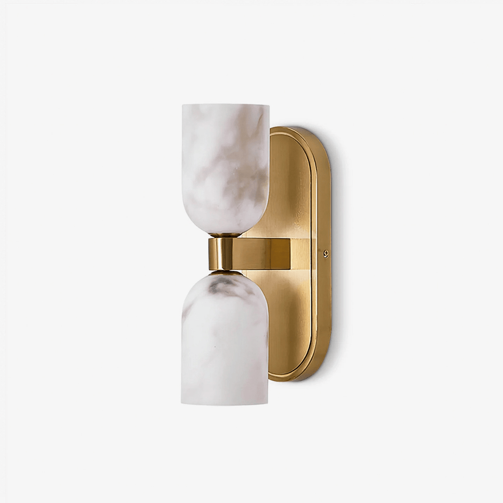 Alabaster Up-Down Wall Sconce by Bling Lighting Studio