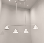 Virelli Cone Chandelier by Bling Lighting Studio