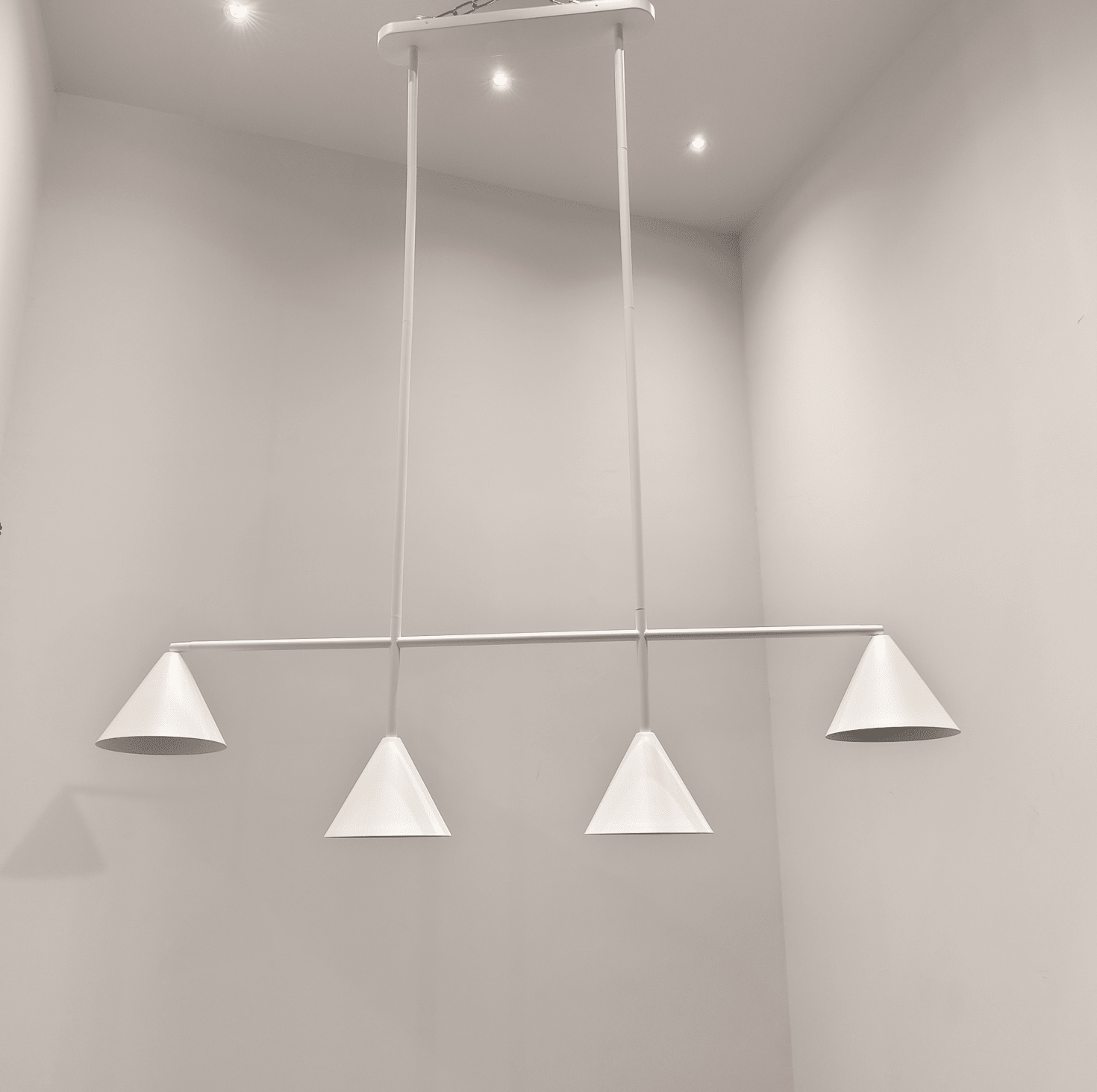 Virelli Cone Chandelier by Bling Lighting Studio