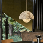 Alabaster Bud Pendant Lamp by Bling Lighting Studio