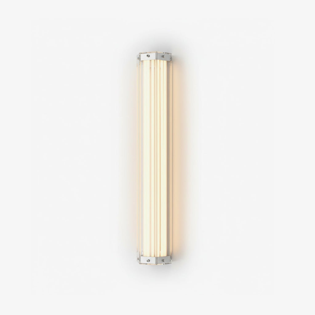 Hexagonal Glass Wall Lamp by Bling Lighting Studio