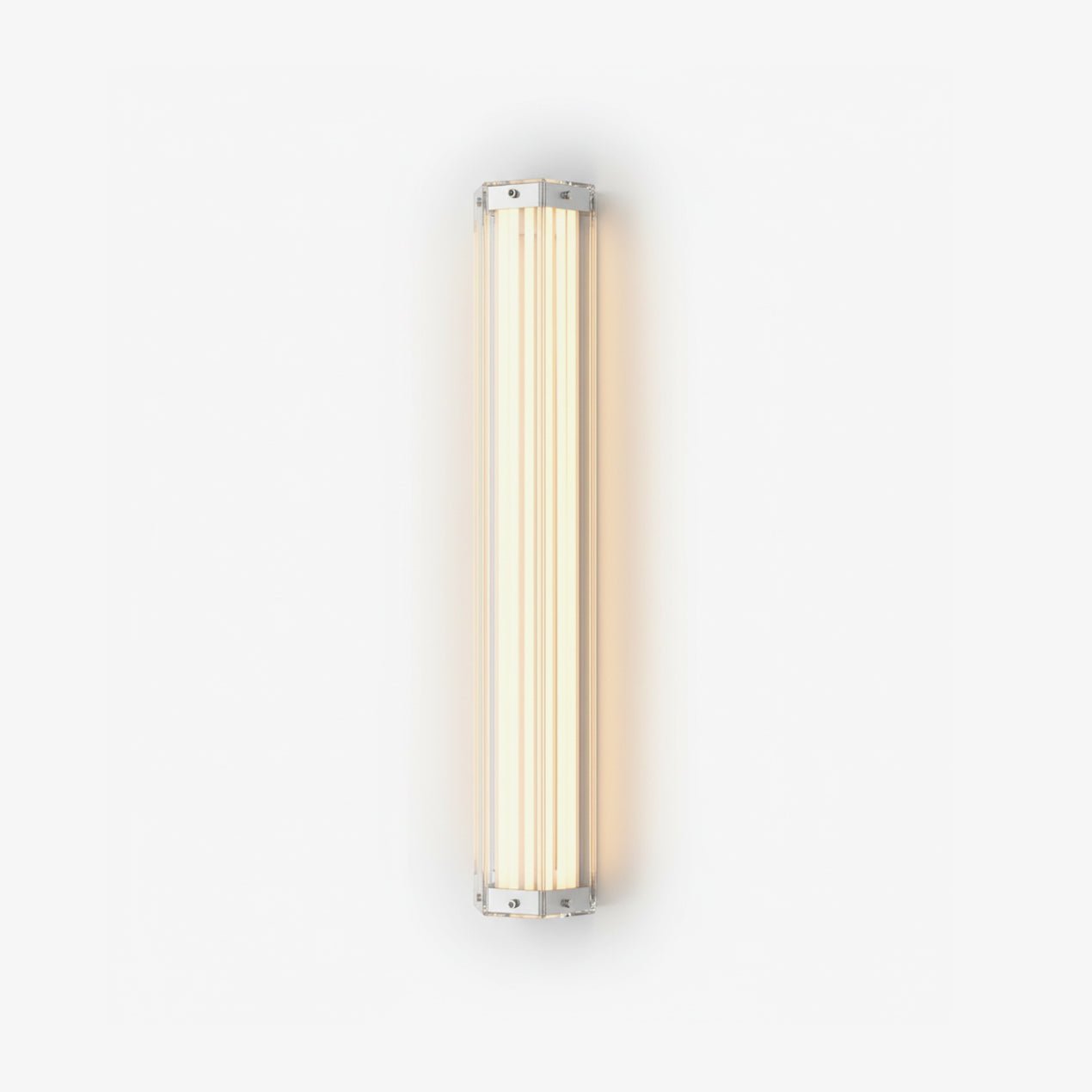 Hexagonal Glass Wall Lamp by Bling Lighting Studio