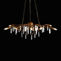 Jada Selenite Branch Chandelier 9 Light by Bling Lighting Studio