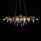 Jada Selenite Branch Chandelier 9 Light by Bling Lighting Studio