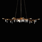 Jada Selenite Branch Chandelier 15 Light by Bling Lighting Studio