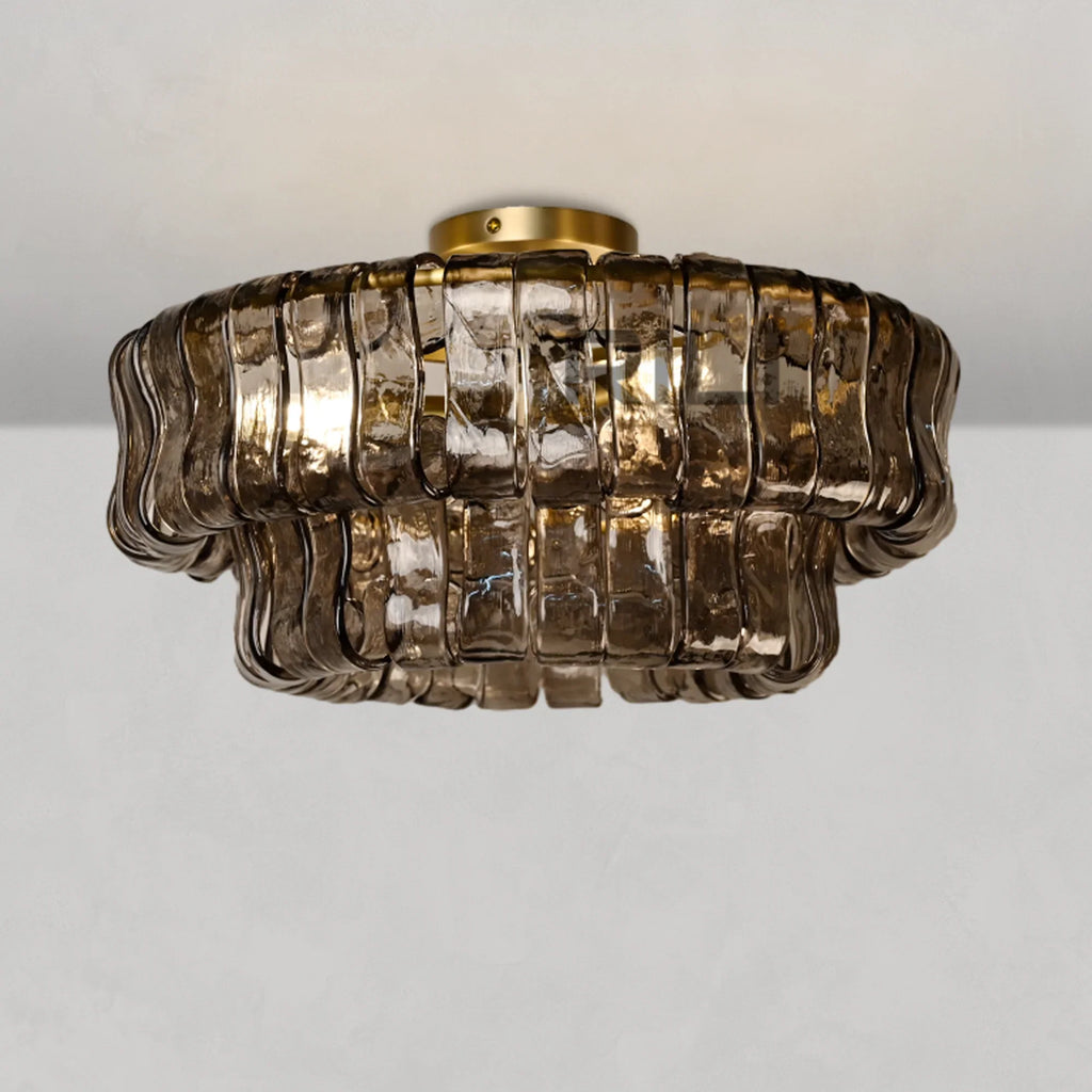 Ghiaccio Flush Mount by Bling Lighting Studio