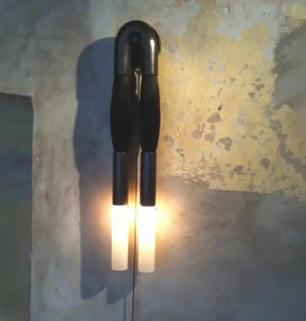 Horsehair Sconce Solid Brass 30''H