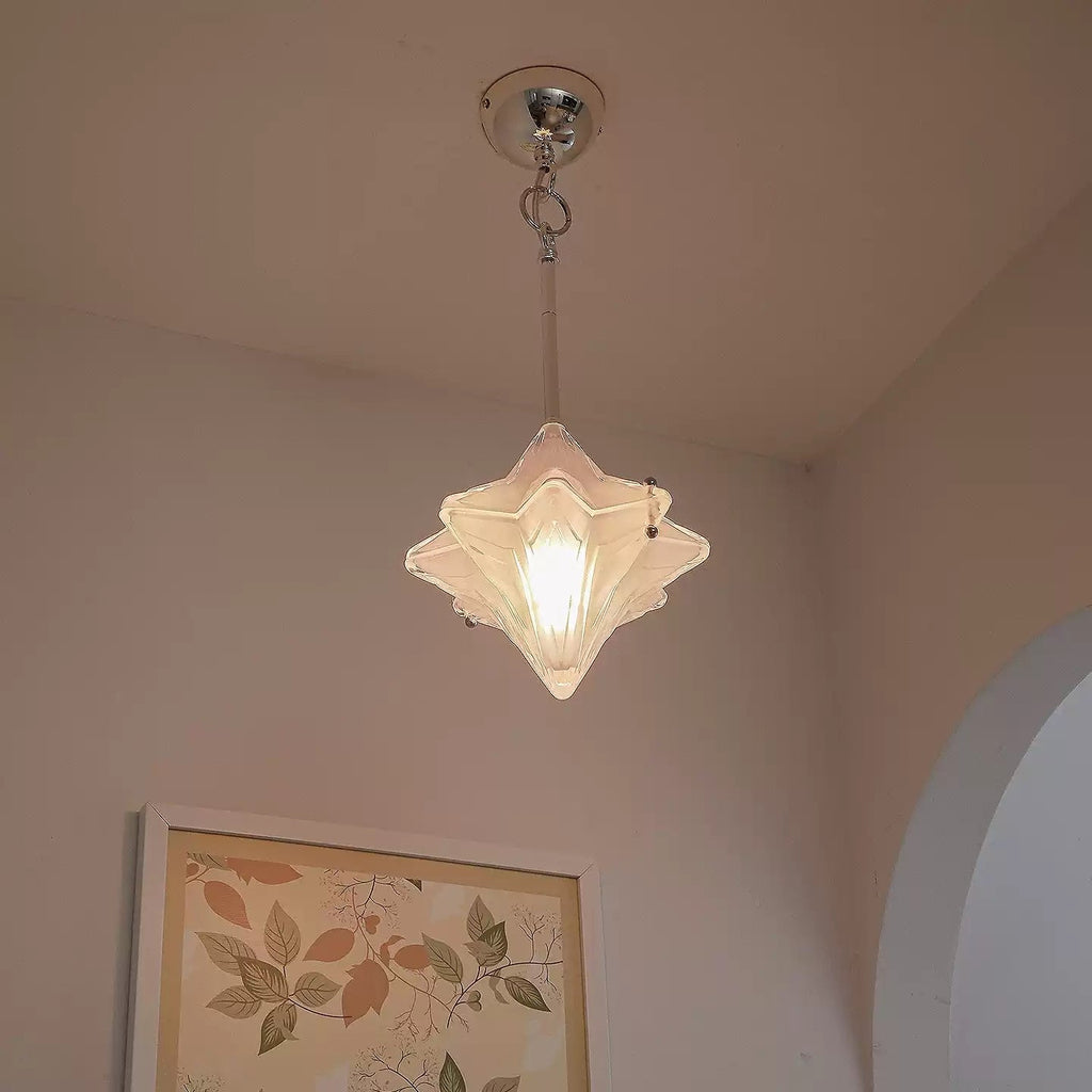 Prismatic Star Pendant Lamp by Bling Lighting Studio