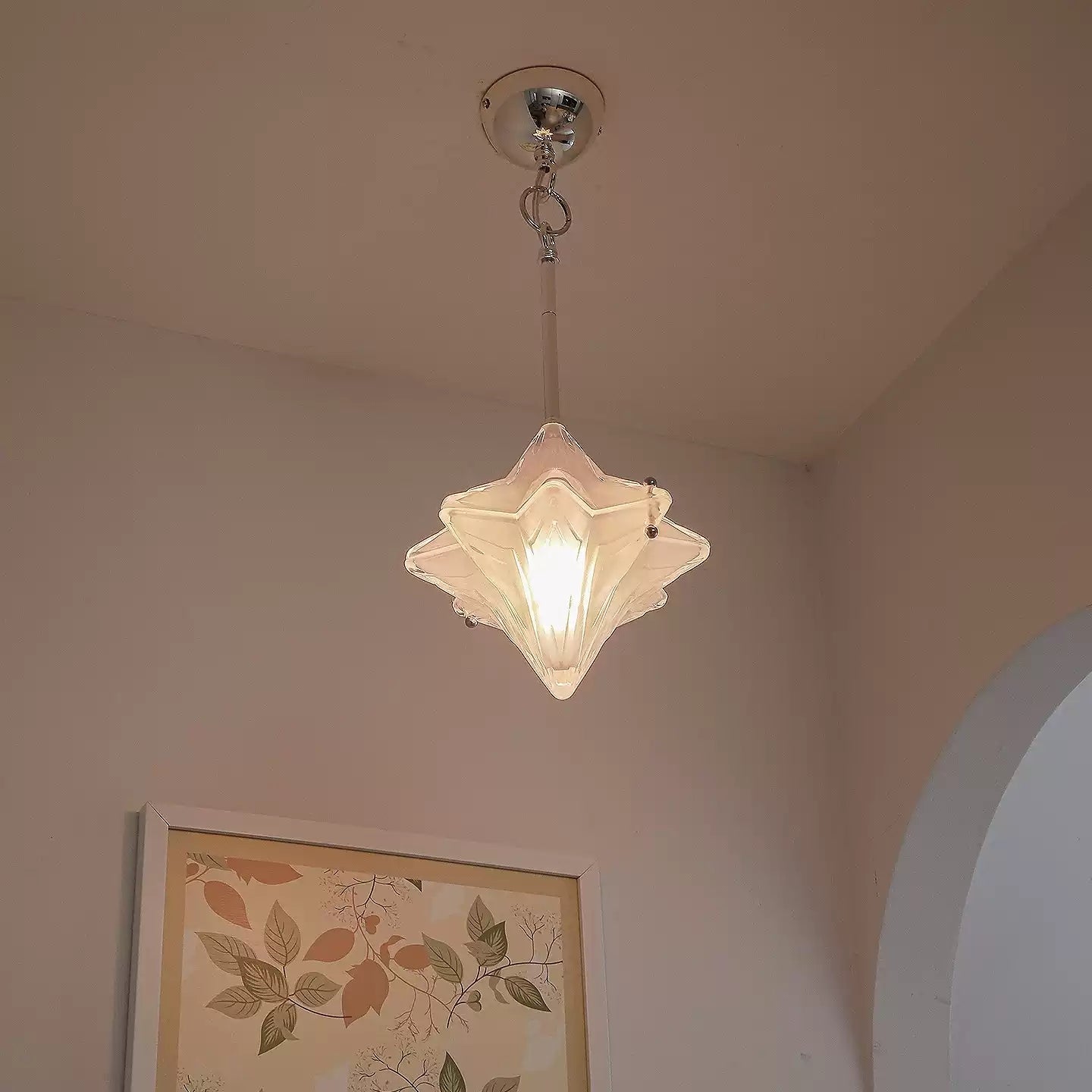 Prismatic Star Pendant Lamp by Bling Lighting Studio
