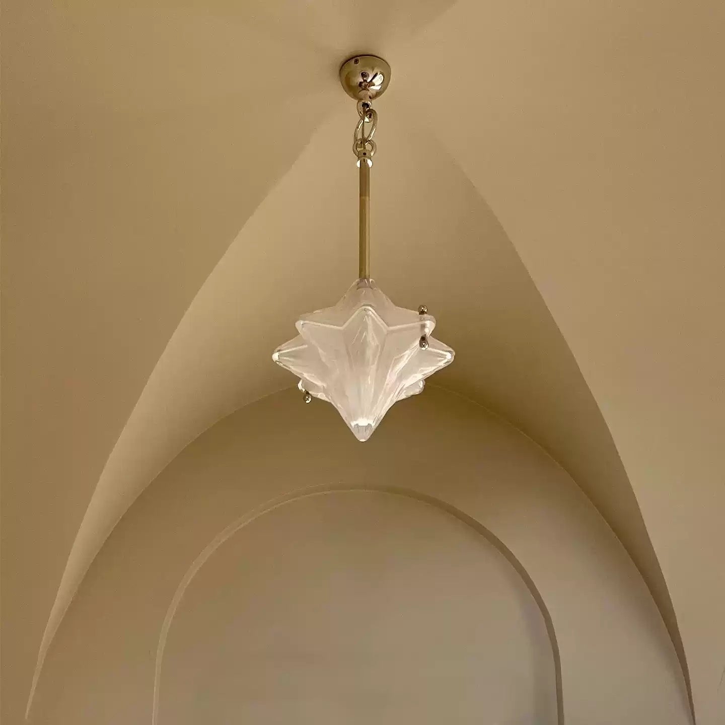 Prismatic Star Pendant Lamp by Bling Lighting Studio