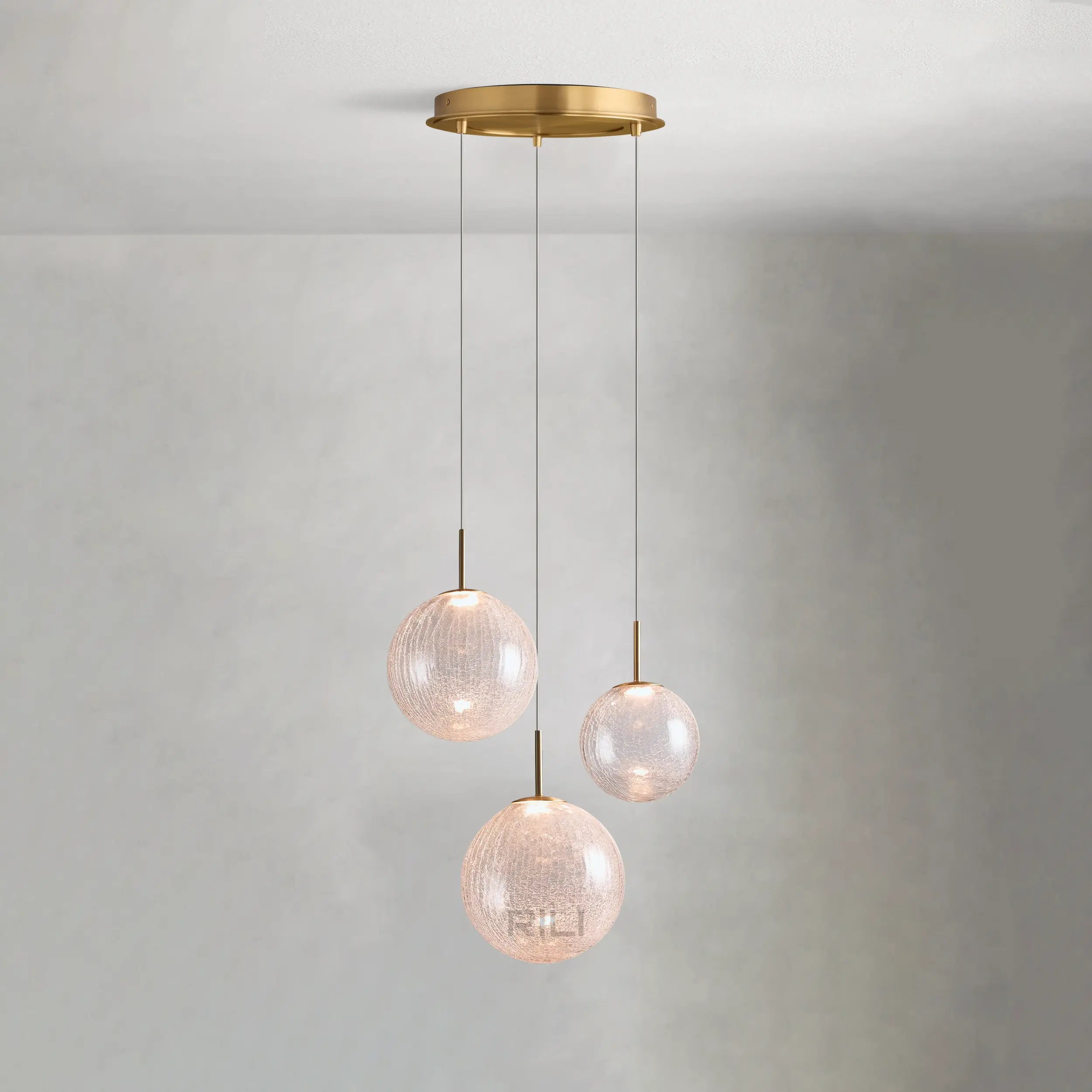 Casen Round Chandelier by Bling Lighting Studio