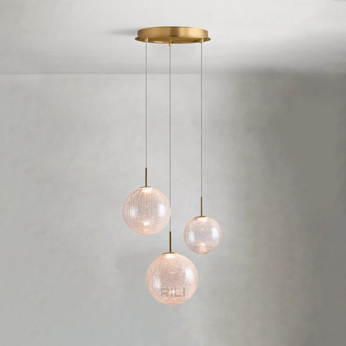 Casen Round Chandelier by Bling Lighting Studio