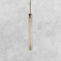 Colleena Hammered Glass Pendant