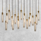 Colleena Linear Fluted Glass Chandelier
