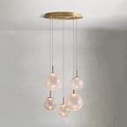 Casen Round Chandelier by Bling Lighting Studio