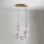 Casen Round Chandelier by Bling Lighting Studio