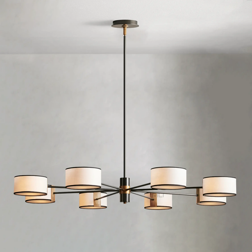 Daphne Round Chandelier by Bling Lighting Studio
