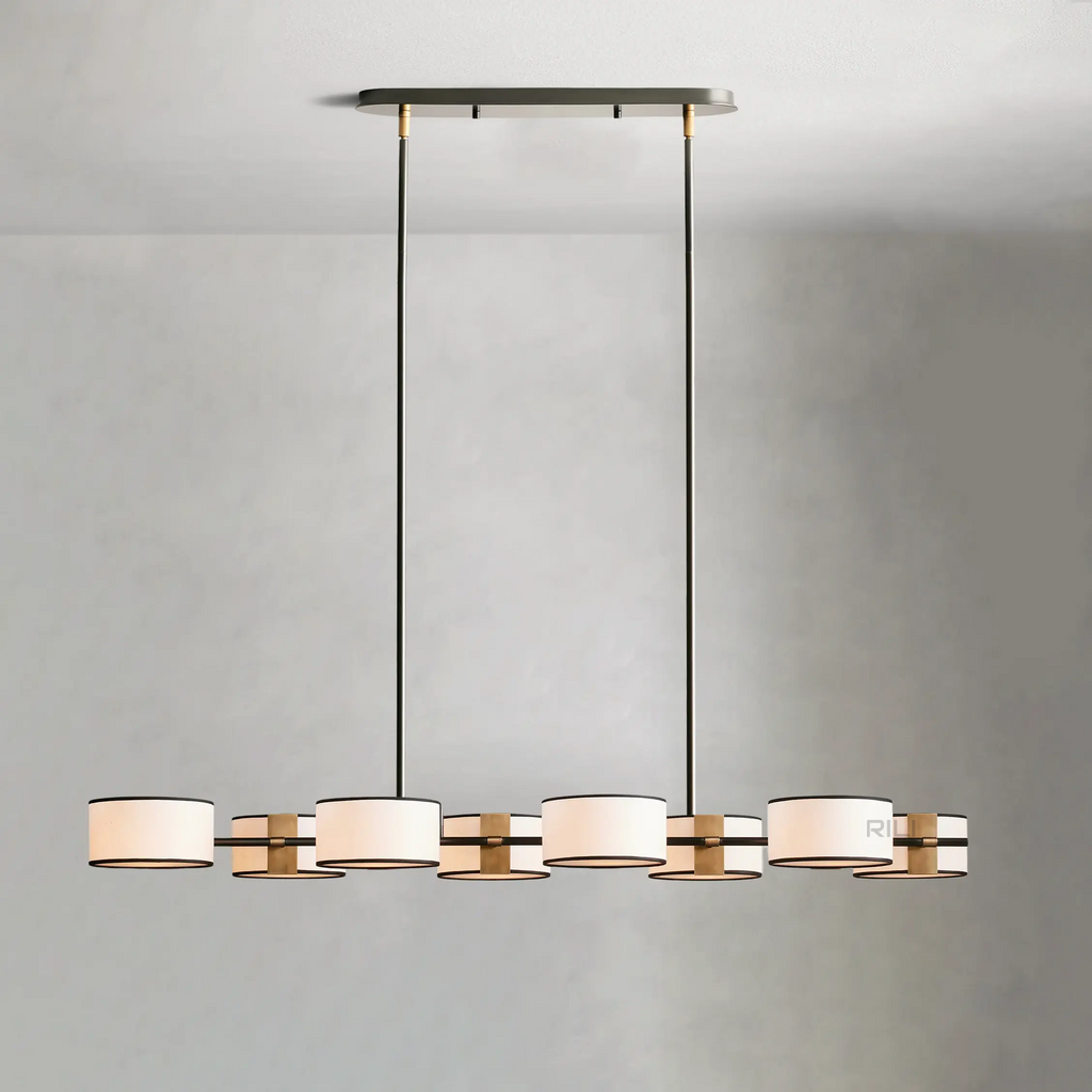Daphne Linear Chandelier by Bling Lighting Studio