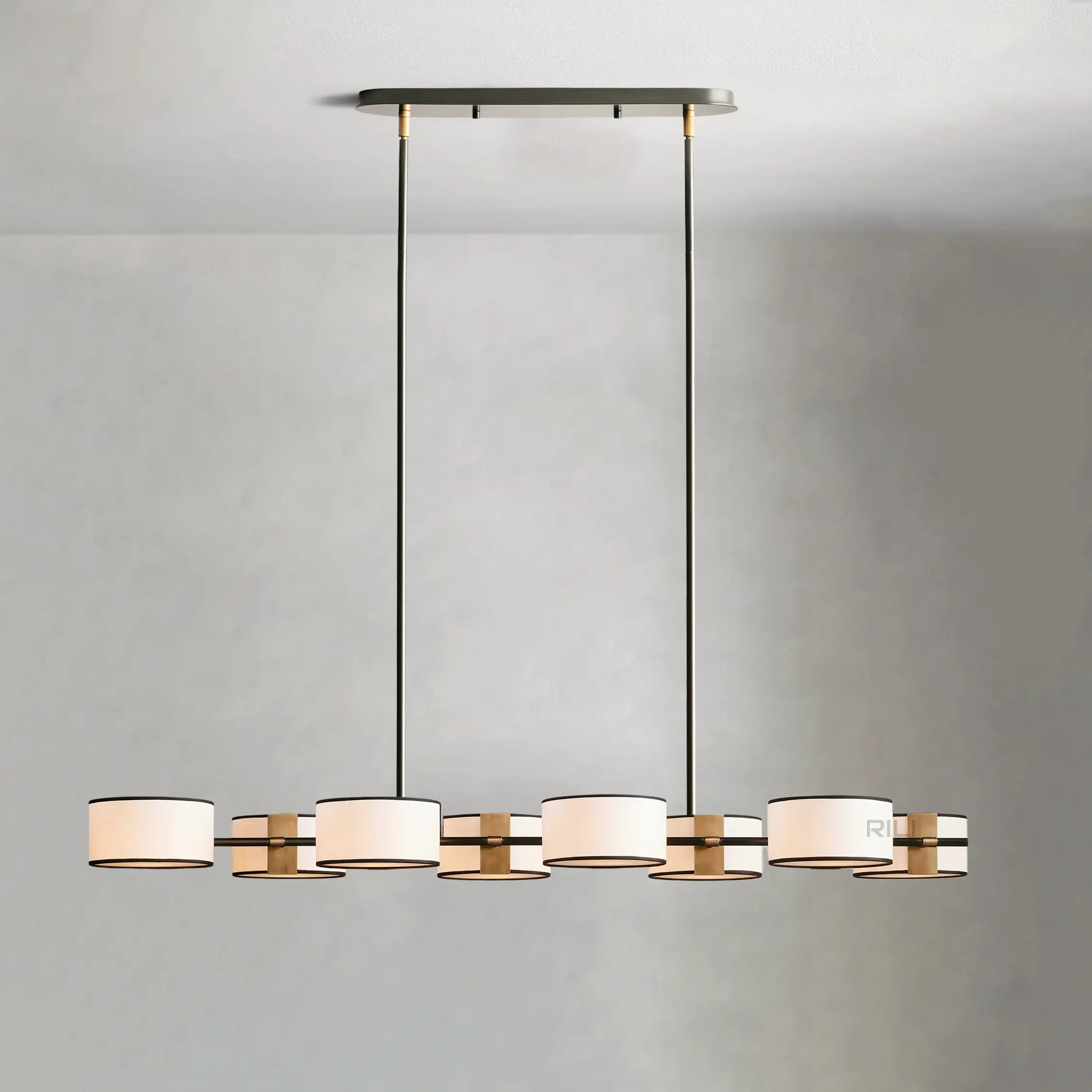 Daphne Linear Chandelier by Bling Lighting Studio