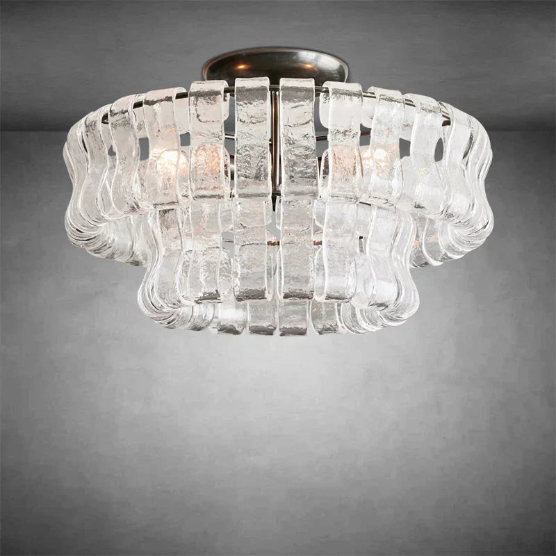 Ghiaccio Flush Mount by Bling Lighting Studio