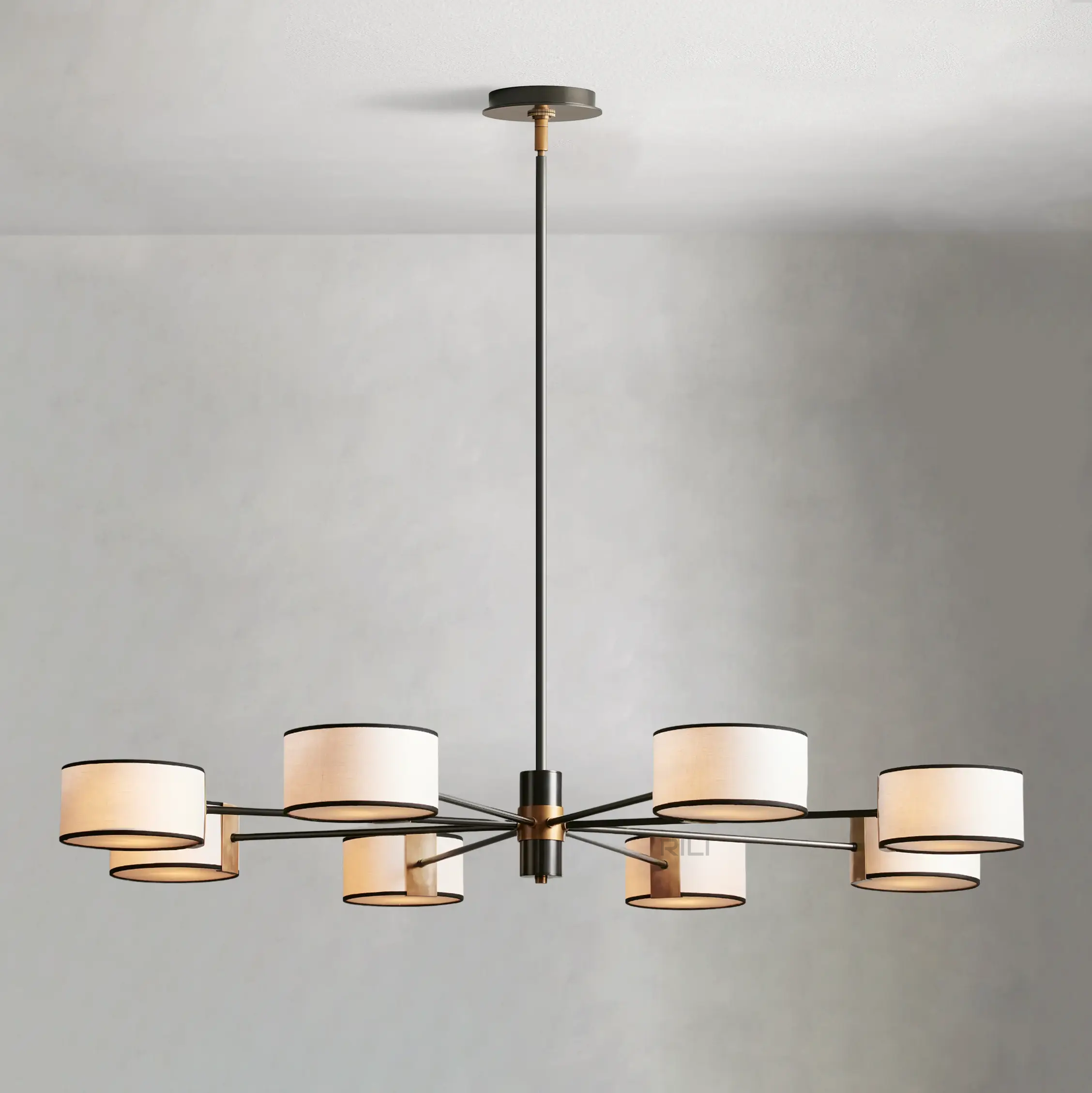 Daphne Round Chandelier by Bling Lighting Studio