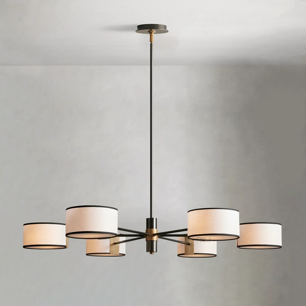 Daphne Round Chandelier by Bling Lighting Studio