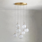 Casen Round Chandelier by Bling Lighting Studio
