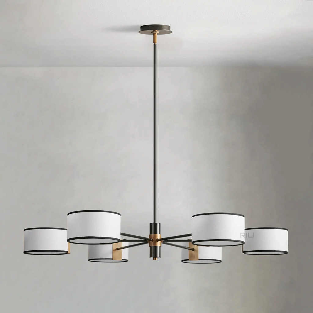 Daphne Round Chandelier by Bling Lighting Studio