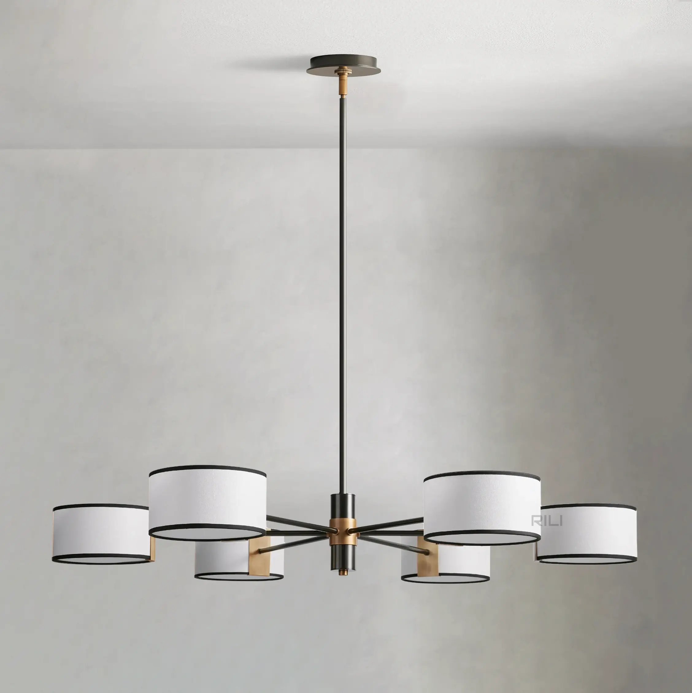 Daphne Round Chandelier by Bling Lighting Studio