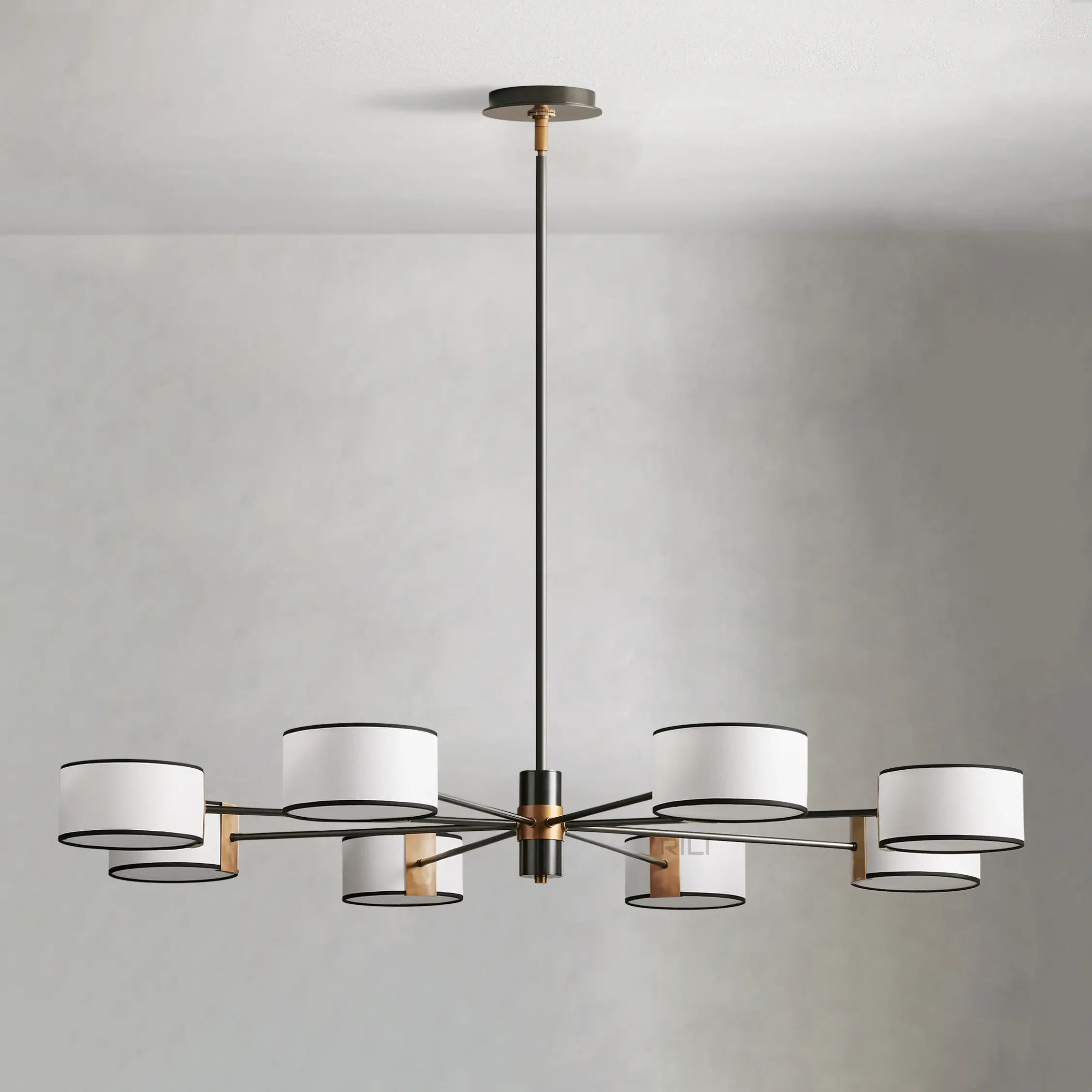 Daphne Round Chandelier by Bling Lighting Studio