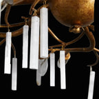 Jada Selenite Branch Chandelier 15 Light by Bling Lighting Studio