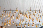 Modern Creative Seed Crystal Chandelier for Dining Room by Bling Lighting Studio