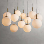 Casen Round Chandelier by Bling Lighting Studio