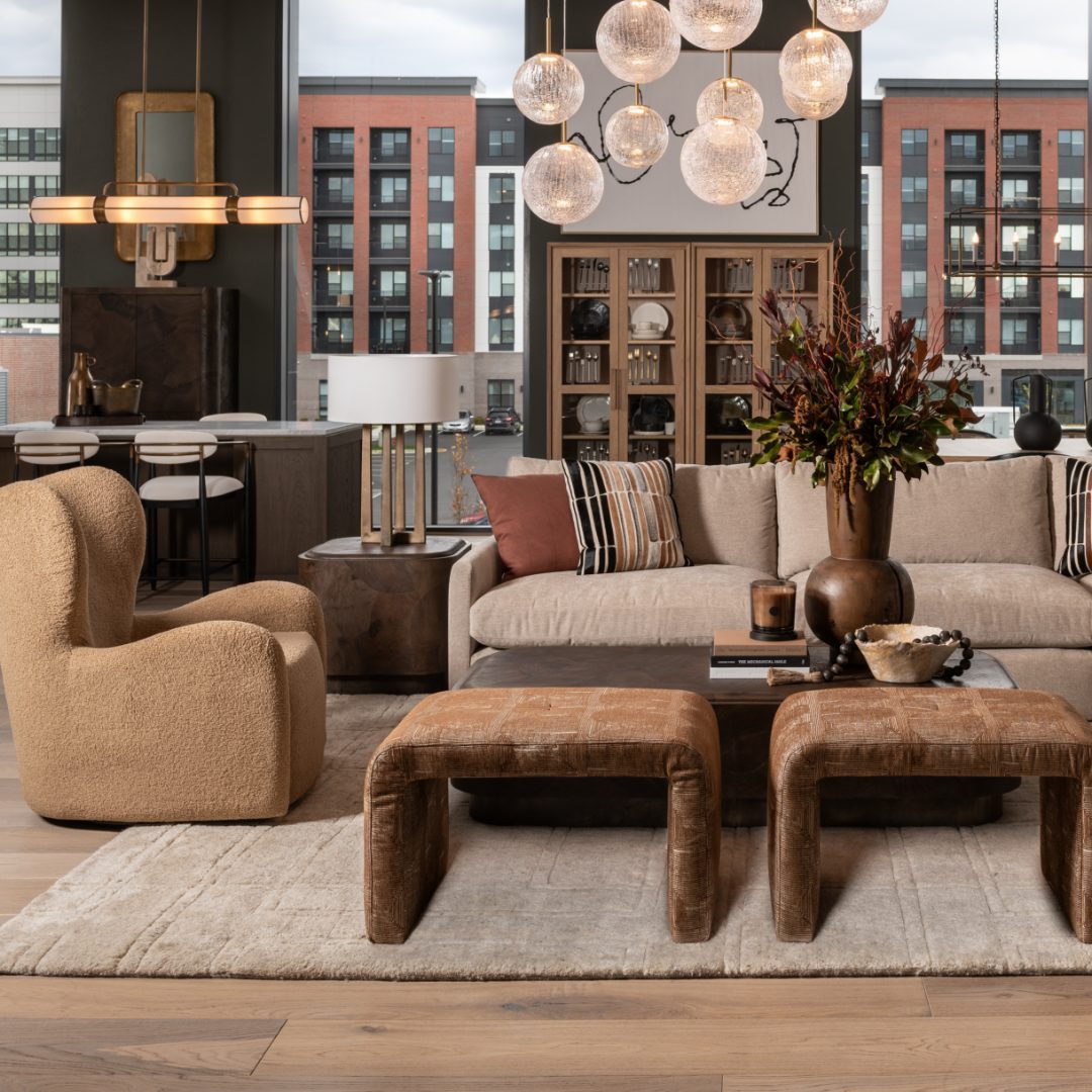 Casen Round Chandelier by Bling Lighting Studio