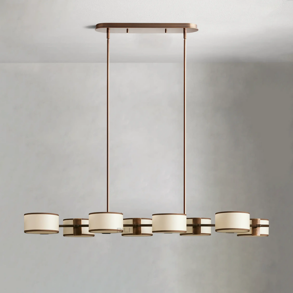 Daphne Linear Chandelier by Bling Lighting Studio