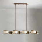 Daphne Linear Chandelier by Bling Lighting Studio