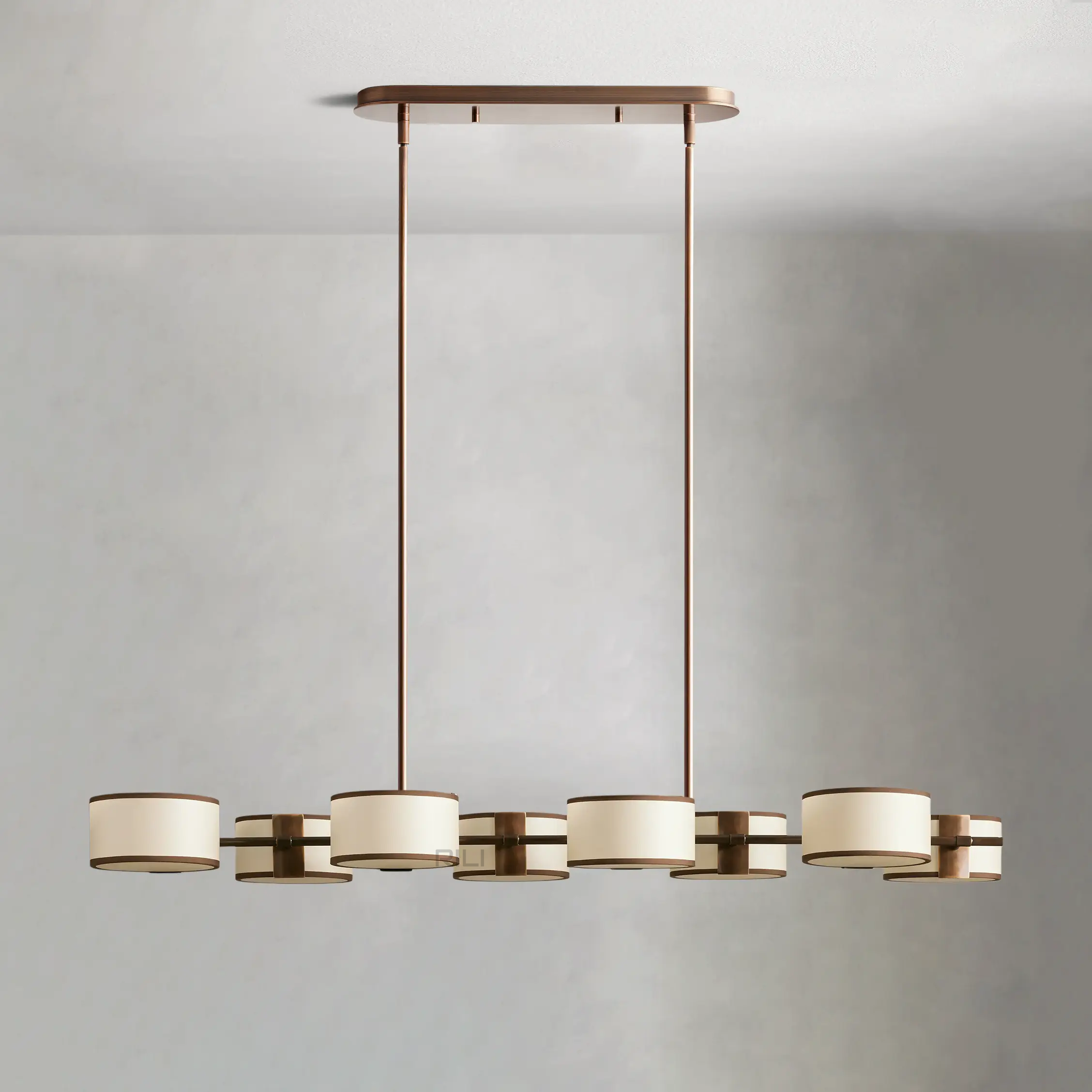 Daphne Linear Chandelier by Bling Lighting Studio
