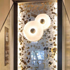 Median Alabaster Flush mount - 2 Surface