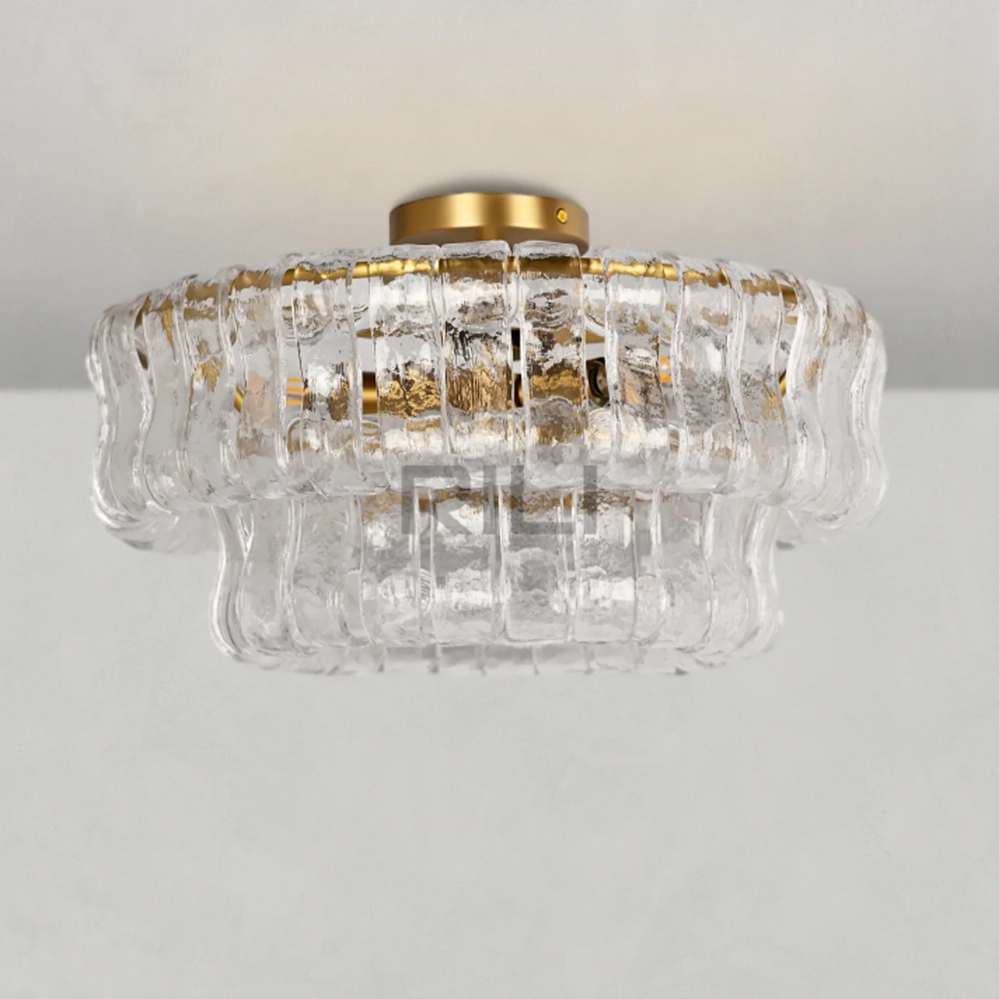 Ghiaccio Flush Mount by Bling Lighting Studio