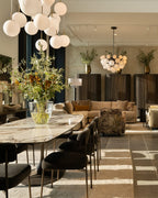 Casen Round Chandelier by Bling Lighting Studio