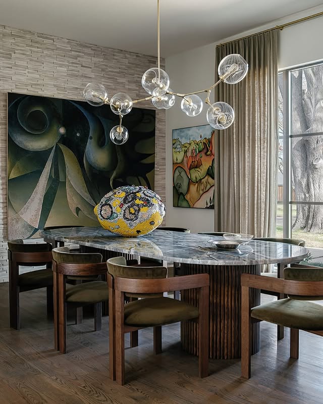 Casen Round Chandelier by Bling Lighting Studio