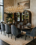 Fiore Crown Chandelier by Bling Lighting Studio